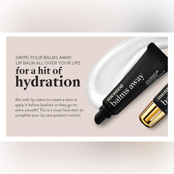 New/Sealed Mented Balms Away Coconut Lip Treatment - Picture 9 of 10